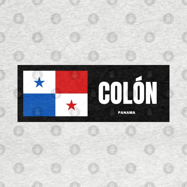 Colón City with Panama Flag by aybe7elf